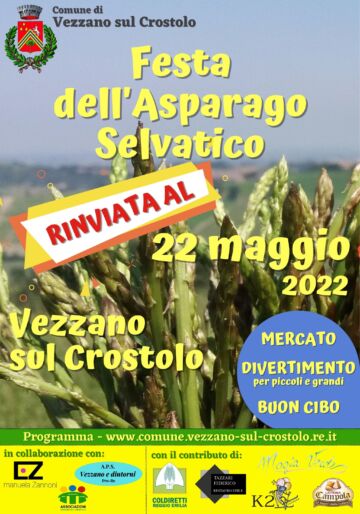 Leggi: «Domenica 22 maggio l’asparago selvatico sarà…»