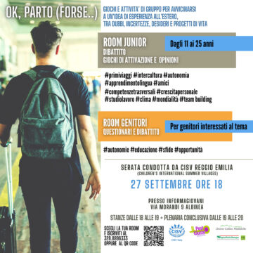 Leggi: «“Ok, parto! (Forse …)” – il…»
