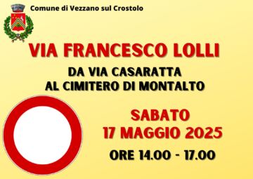 Leggi: «Chiusura al traffico della SP n.…»