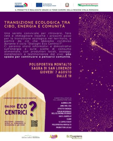 Leggi: «Serata conviviale e partecipativa di “Dialoghi…»