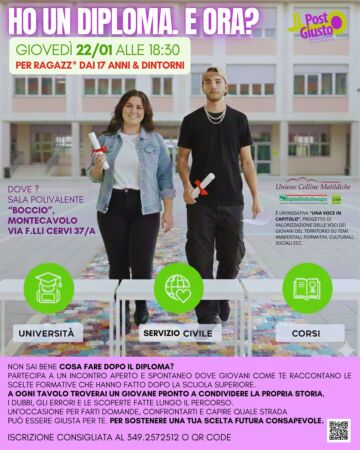 Leggi: &laquo;Cosa fare dopo il diploma? Il&hellip;&raquo;