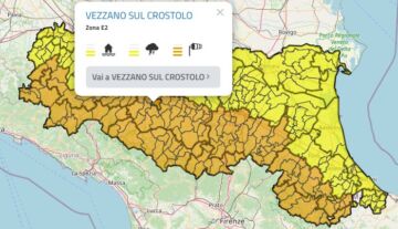 Leggi: «Allerta meteo arancione per vento forte…»