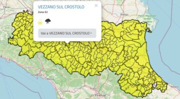 Leggi: «Martedì 21 luglio: allerta meteo gialla…»