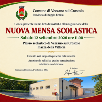 Leggi: «Domani il taglio del nastro della…»