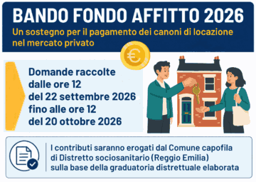 Leggi: «Bando affitto 2026: possibile inviare le…»
