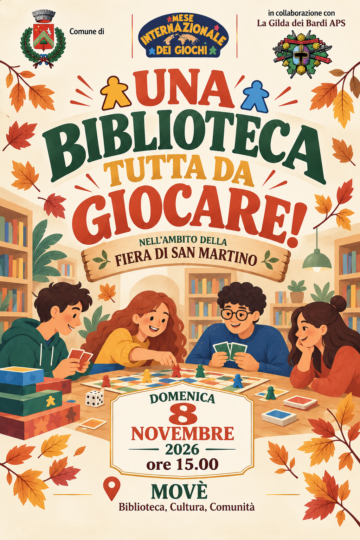 Leggi: &laquo;Una biblioteca tutta da giocare! Domenica&hellip;&raquo;